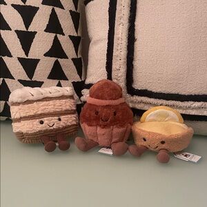 Jellycat Pastry Trio Bundle